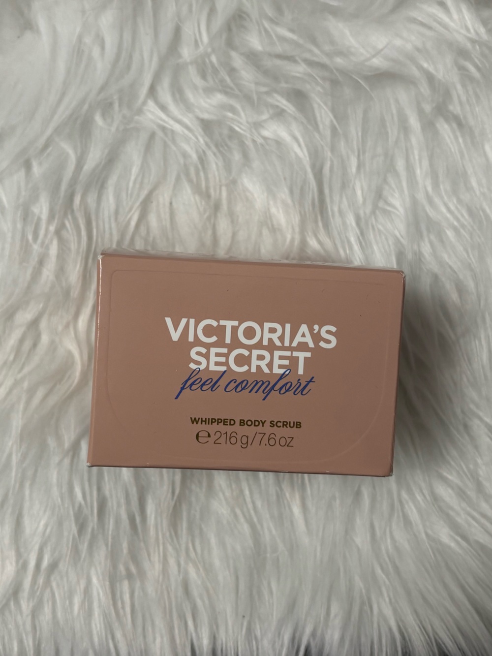 Victoria's Secret Whipped Body Scrub in Nude Pink Box